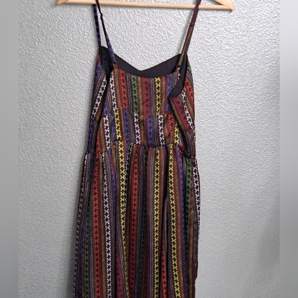 Jack Striped Dress With A Sweetheart Neckline  Size M - Picture 11 of 13